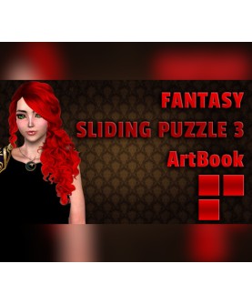 Fantasy Sliding Puzzle 3 - ArtBook Steam Key GLOBAL